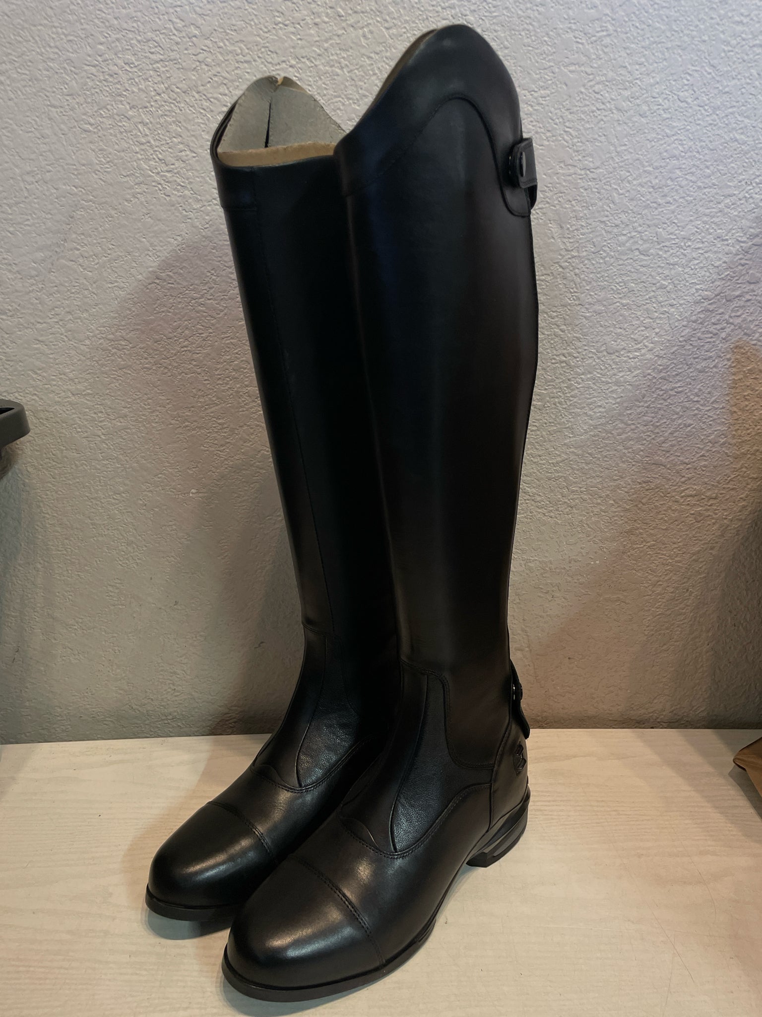 Ariat Nitro Max Size 10 Black USED Excellent Tall Dress Boots