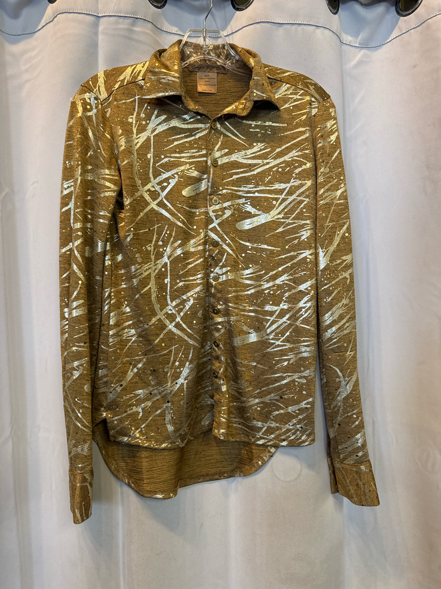 Cowgirl Tuff Co Size XXS Gold USED Excellent Western Shirt – Tack Solutions